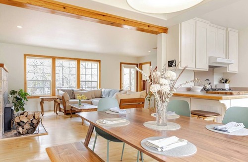 Volcano House | Bright 2BR in Charming Gold Rush Town w/Cozy Fireplace & Tree Views