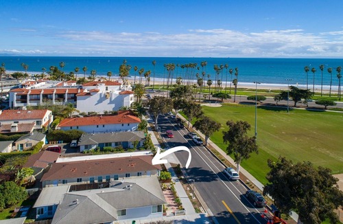 Santa Barbara House | Bright and Airy Coastal Condo Just a Half Block Away From East Beach!