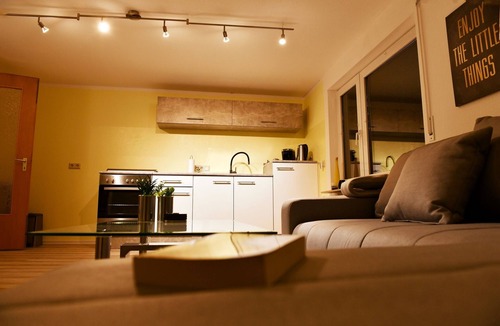 Oberelsbach Apartment | Bright and friendly furnished apartment (73 sqm) for up to three people with roof terrace