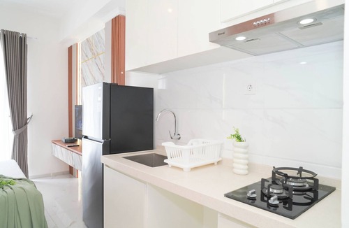 Balaraja Apartment | Bright And Homey Studio Room At Apartment Sky House Bsd