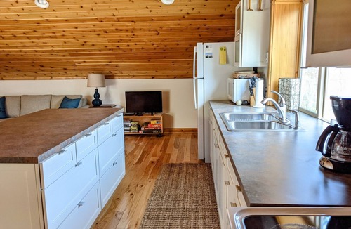 Beaver Island House | Bright and spacious, modern carriage house apartment. WiFi. 2 miles from town.