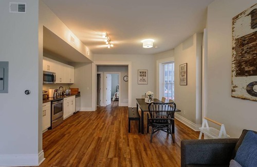 Woodbridge Apartment | Bright and Spacious Midtown Getaway with King Bed