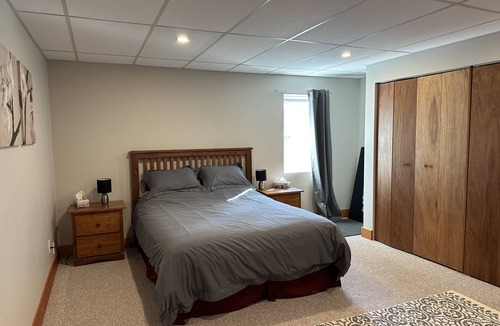 Rossland House | Bright Basement Suite on a Goat Farm