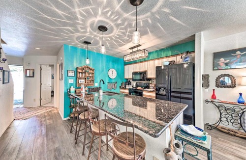 Cloudcroft House | Bright Cloudcroft Condo w/Game Room + Deck!