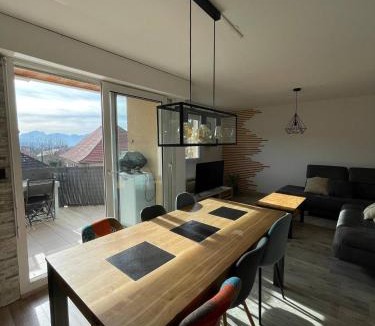 Brison-Saint-Innocent Apartment | Bright duplex- terrace-Brison-Saint-Innocent