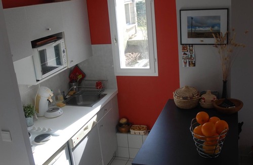 Rotheneuf-Le Pont Apartment | Bright duplex balcony and small sea view, 100 m from Val beach, St Malo Rothéneuf