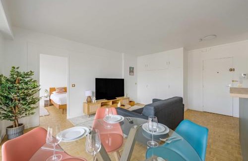Cœur de Ville Apartment | Bright flat – 1BDR 4P– near Paris and La Défense