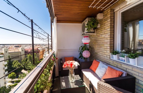 Milla de Oro Condo | Bright & Modern 2BR Apartment in Heart of Upscale Barrio Salamanca. Great Views