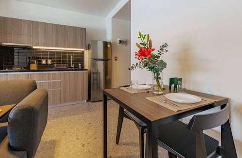 Miguel Hidalgo Apartment | BRIGHT MODERN STUDIO WITH GYM AND POOL