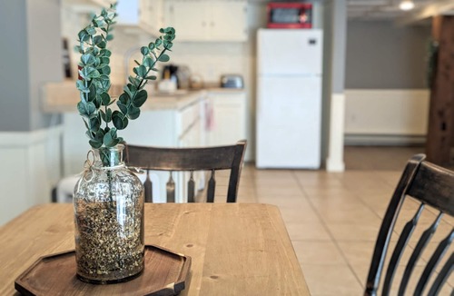 Hershey Apartment | Bright, Peaceful Oasis with Fireplace near Med Center + Hersheypark