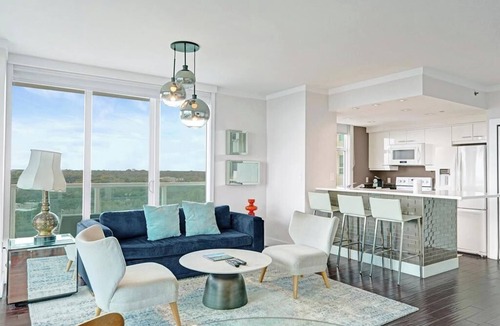 Coconut Grove Apartment | Bright Spacious 2BR Miami Retreat Balcony View