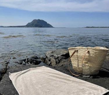 Valderhaugstranda Apartment | Bright & Spacious Apartment by the Sea, Free Parking, 10min to Airport, 12min to Ålesund