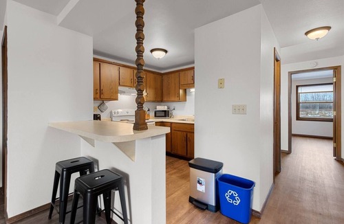 Bellevue Apartment | Bright + Spacious Apt 12 with King Bed and Workspace