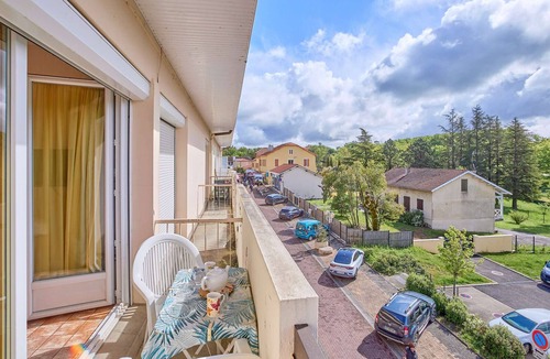 Barbotan-les-Thermes Apartment | Bright studio 22 m², balcony, WIFI, pets allowed