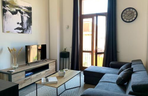 Marina District Apartment | Bright Studio Cagliari 60m² + Balcony