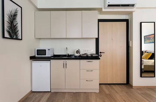 Talimhane Apartment | Bright Studio with Bay Window in Central Istiklal