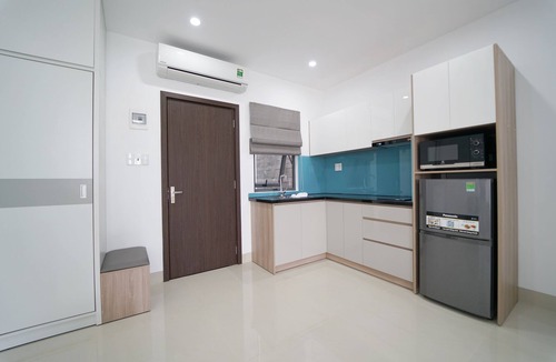 Son Tra Apartment | Bright Studio with balcony near Dragon Bridge