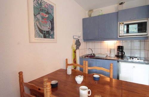 Flaine Apartment | Bright studio with balcony and slope view, pets allowed