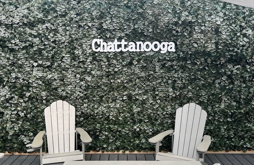 Chattanooga House | Bright stylish home minutes to downtown! New build with HUGE pool/hot tub combo!