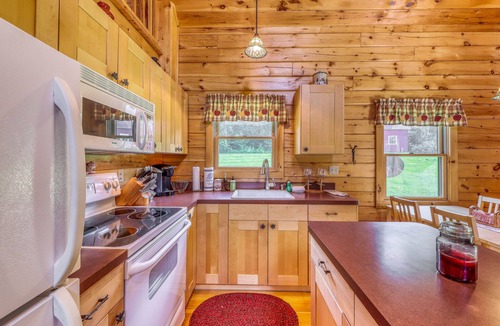 Jacksonville House | Bright three-level home with water views, jetted tub, firepit, and pool table