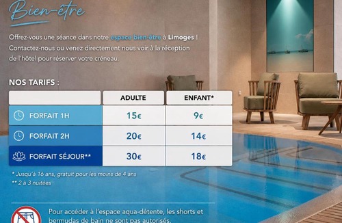Limoges Hotel | Brit Hotel Limoges Centre Gare - Hôtel & Spa