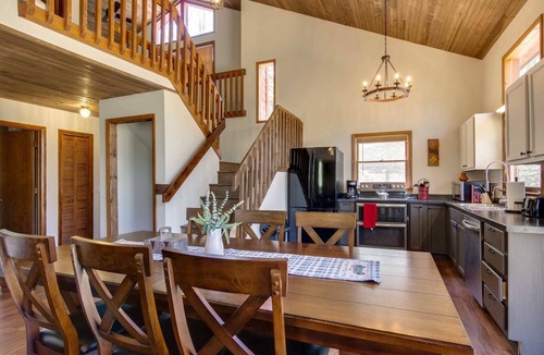 Maggie Valley Cabin | Brookhaven - Tranquil Maggie Valley Cabin with Deck & Fire Pit!