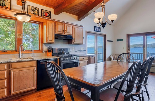 Valois House | Brookside: A Beautiful Chalet-Style Getaway on the Shore of Seneca Lake!