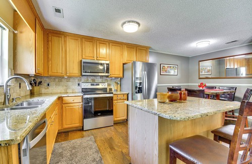 Browns Summit Cottage | Browns Summit Vacation Rental w/Fire Pit!