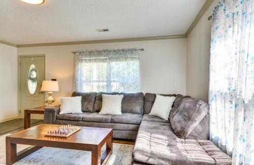 Browns Summit House | Browns Summit Vacation Rental w/Fire Pit!