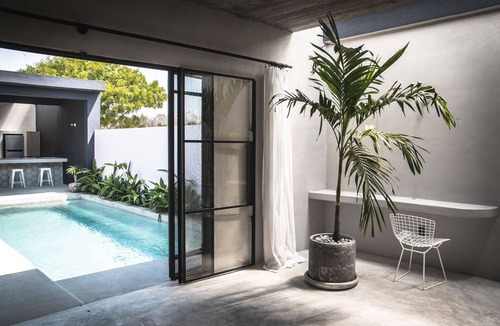 Troncones House | Brutalist Chic Beach Bungalow with Pool