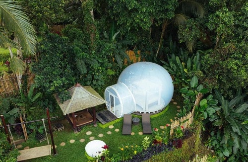 Tampaksiring Hotel | Bubble 6 - Romantic Bath Bubble Stay Ubud