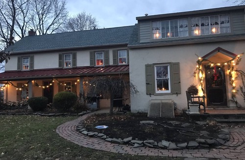 New Britain Township House | Bucks County Rustic Farmhouse Private Suite