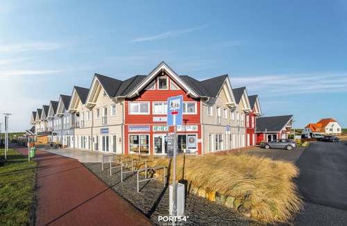 Dagebuell Apartment | Bude 2 directly on the dike in Dagebüll for 2 persons