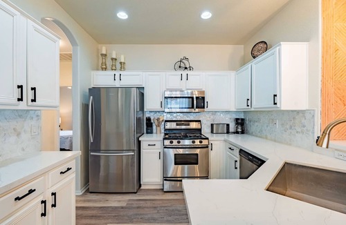 San Tan Ranch House | Budget friendly monthly rental 4-bedroom house in serene Gilbert with large pool