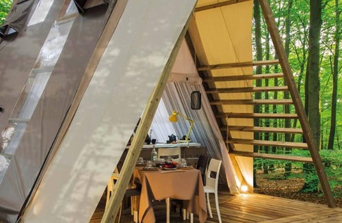 Montecatini Val di Cecina House | Bungalow 'A' with Shared Pool, Shared Garden and Wi-Fi