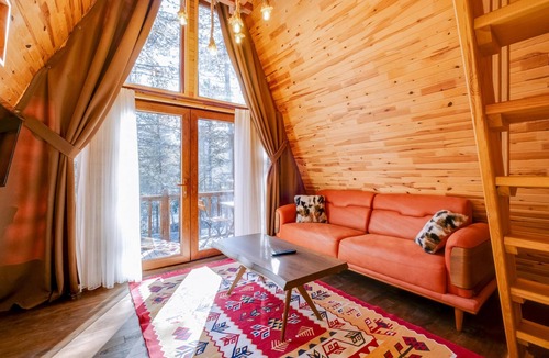 Tosya House | Bungalow with Balcony in Nature Near Dipsiz Lake