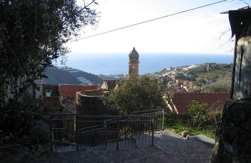 Pompeiana Apartment | Bungalow with terrace and pool with sea view