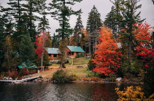 Monson Ski Chalet | Bunk in a shared bunkhouse with shared bathroom