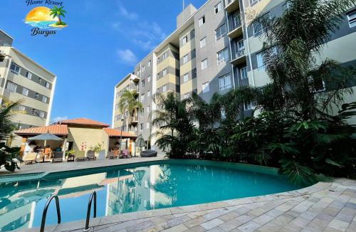 Estufa II Apartment | Burgos Home resort Jardim das Palmeiras Ubatuba JP