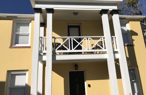 Downtown Historic District Apartment | C1, Perfect location in city center with balcony, near beaches, free parking!