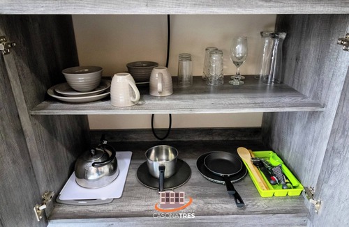 Ciudad Lopez Mateos Apartment | C3- EXECUTIVE SUITES at ITESM CEM Furnished Equipped Kitchen Parking Terrace