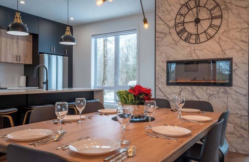 Saint-Faustin-Lac-Carre Ski Chalet | Le Birdie - Spa & Sauna