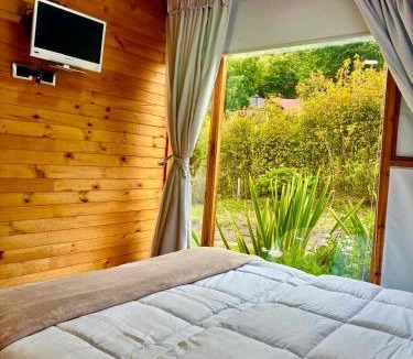 Tunja Ski Chalet | Cabaña de montaña chimenea vía villa de Leyva