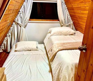 Tunja Ski Chalet | Cabaña de montaña chimenea vía villa de Leyva