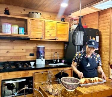 Tunja Ski Chalet | Cabaña de montaña chimenea vía villa de Leyva