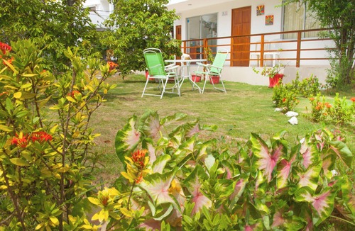 San Andres Apartment | Cabaña doble vista al jardín