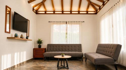 Villa de Leyva House | Cabaña familiar con 4 dormitorios y baños privados