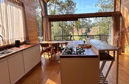 Campo Alegre Ski Chalet | Cabana Celeiro com cômodo secreto em Campo Alegre SC