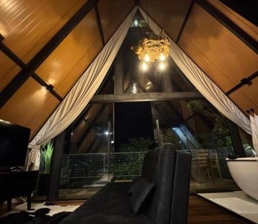 Vila Margarida Ski Chalet | Cabana Fé Miguel Pereira Vista para Montanha