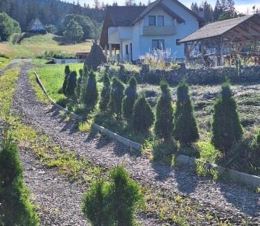 Agapia House | Cabana iris- dotata cu ciubar si sauna